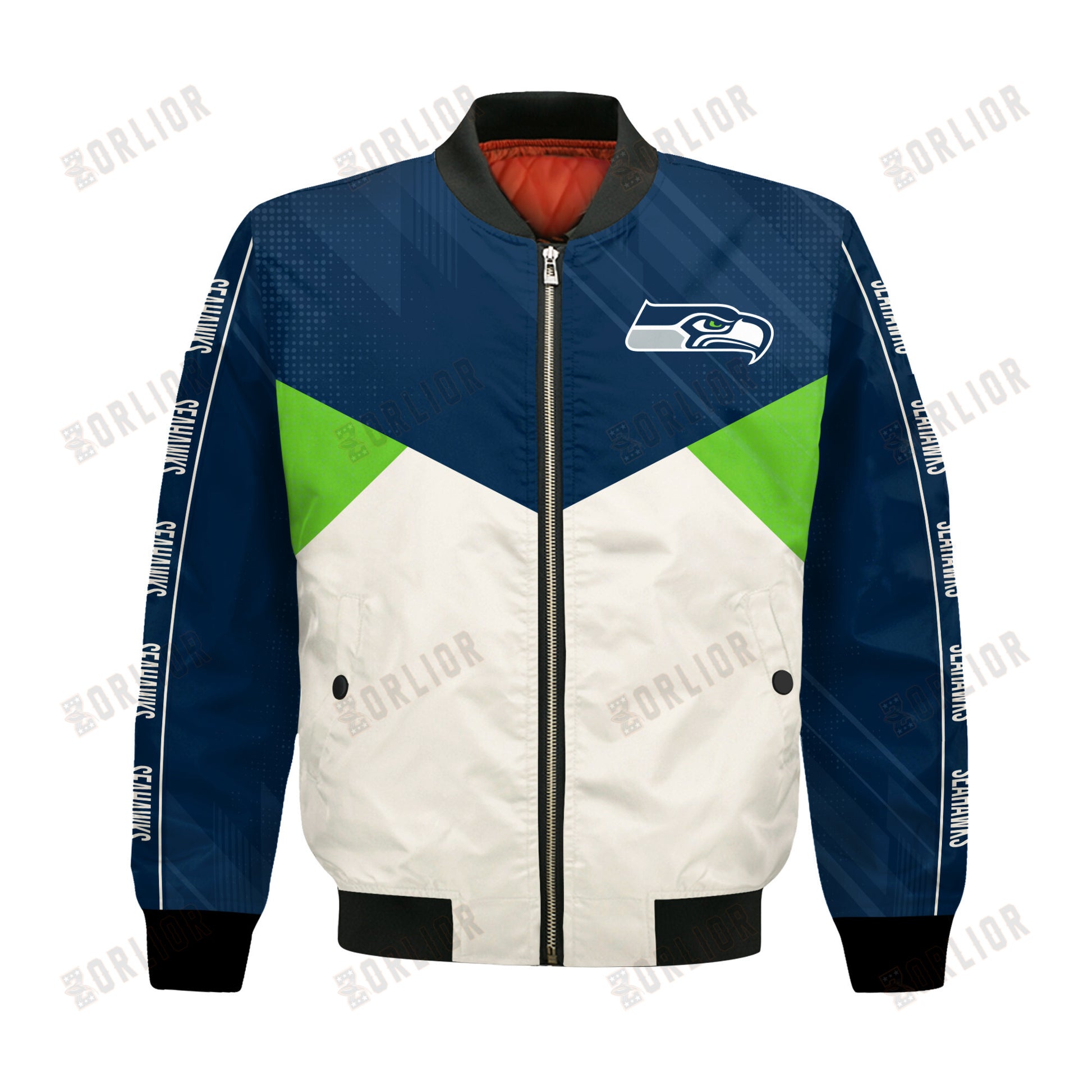 Seattle Seahawks Football Team 2024 - 25 Personality, Outstanding Bomber Jacket