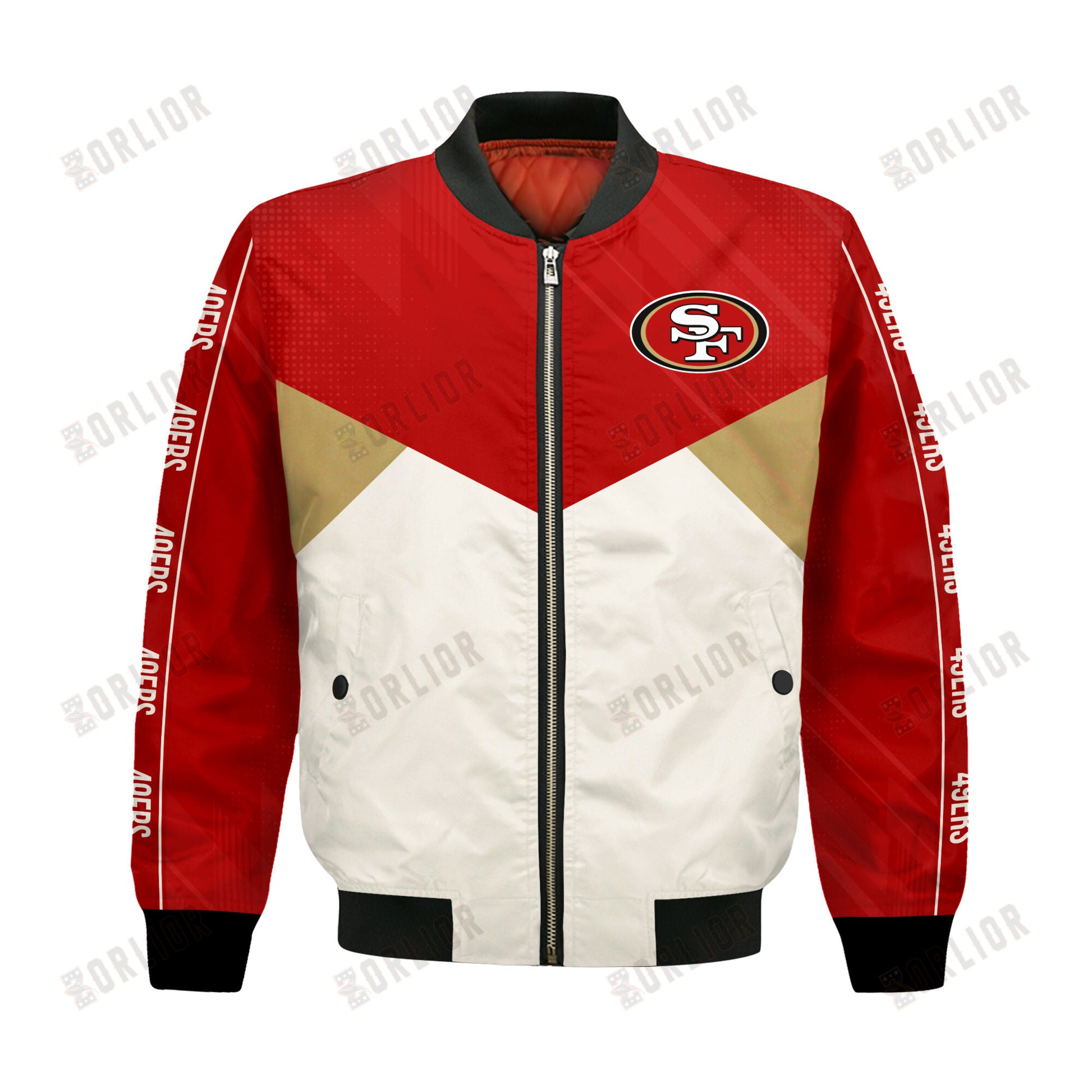 San Francisco 49ers Football Team 2024 - 25 Personality, Outstanding Bomber Jacket