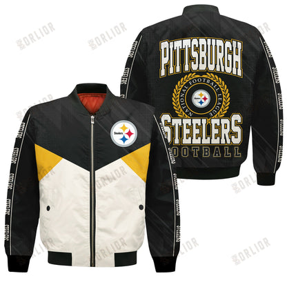 Pittsburgh Steelers Football Team 2024 - 25 Personality, Outstanding Bomber Jacket
