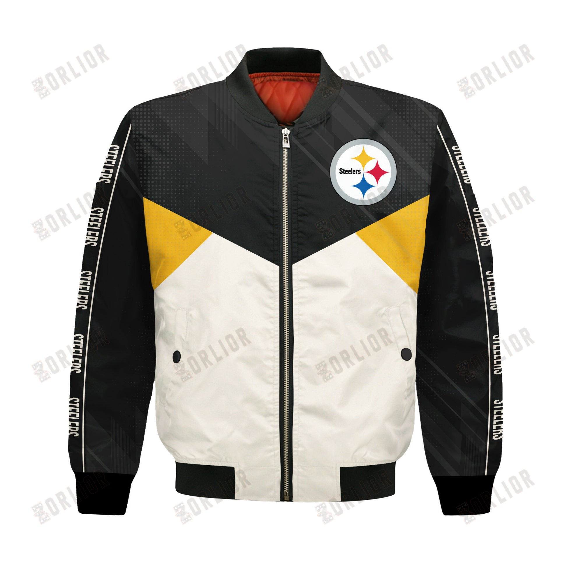 Pittsburgh Steelers Football Team 2024 - 25 Personality, Outstanding Bomber Jacket