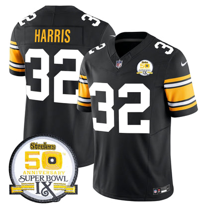 Pittsburgh Steelers Throwback 2024 Vapor Limited Jersey - All Stitched