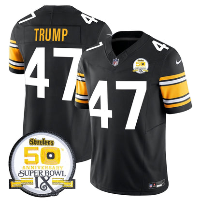 Pittsburgh Steelers Throwback 2024 Vapor Limited Jersey - All Stitched