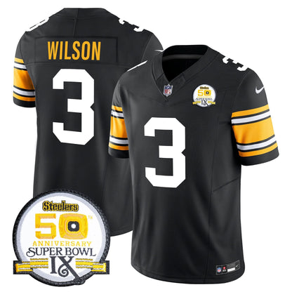 Pittsburgh Steelers Throwback 2024 Vapor Limited Jersey - All Stitched