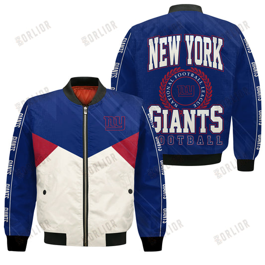 New York Giants Football Team 2024 - 25 Personality, Outstanding Bomber Jacket