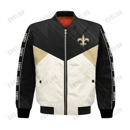 New Orleans Saints Football Team 2024 - 25 Personality, Outstanding Bomber Jacket