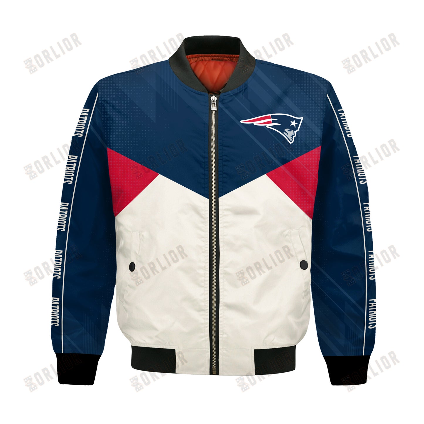 New England Patriots Football Team 2024 - 25 Personality, Outstanding Bomber Jacket