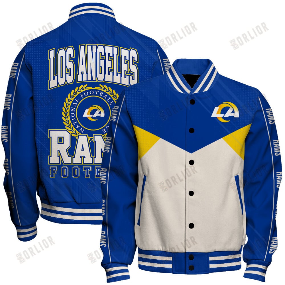 Los Angeles Rams Football Team 2024 - 25 Personality, Outstanding Unisex Varsity Jacket