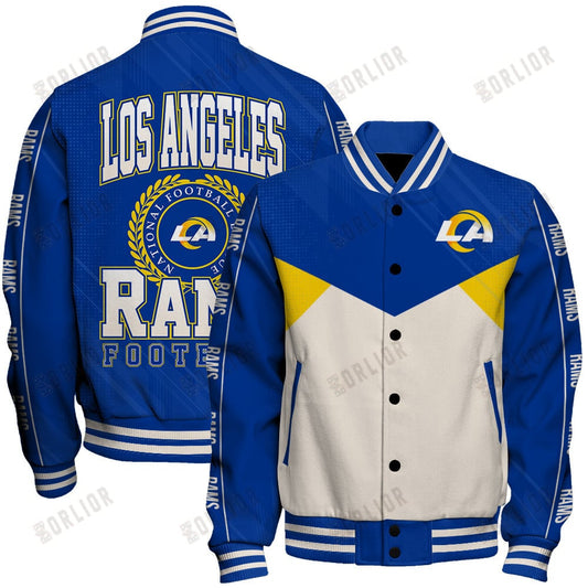 Los Angeles Rams Football Team 2024 - 25 Personality, Outstanding Unisex Varsity Jacket