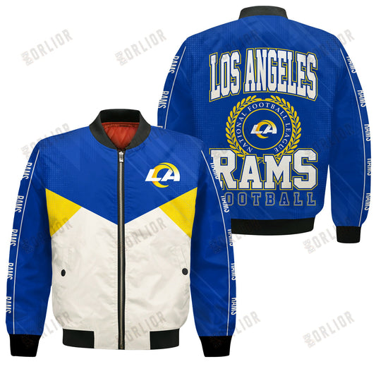 Los Angeles Rams Football Team 2024 - 25 Personality, Outstanding Bomber Jacket