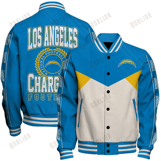 Los Angeles Chargers Football Team 2024 - 25 Personality, Outstanding Unisex Varsity Jacket