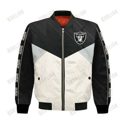 Las Vegas Raiders Football Team 2024 - 25 Personality, Outstanding Bomber Jacket