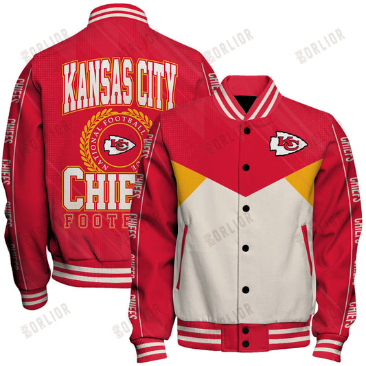 Kansas City Chiefs Football Team 2024 - 25 Personality, Outstanding Unisex Varsity Jacket