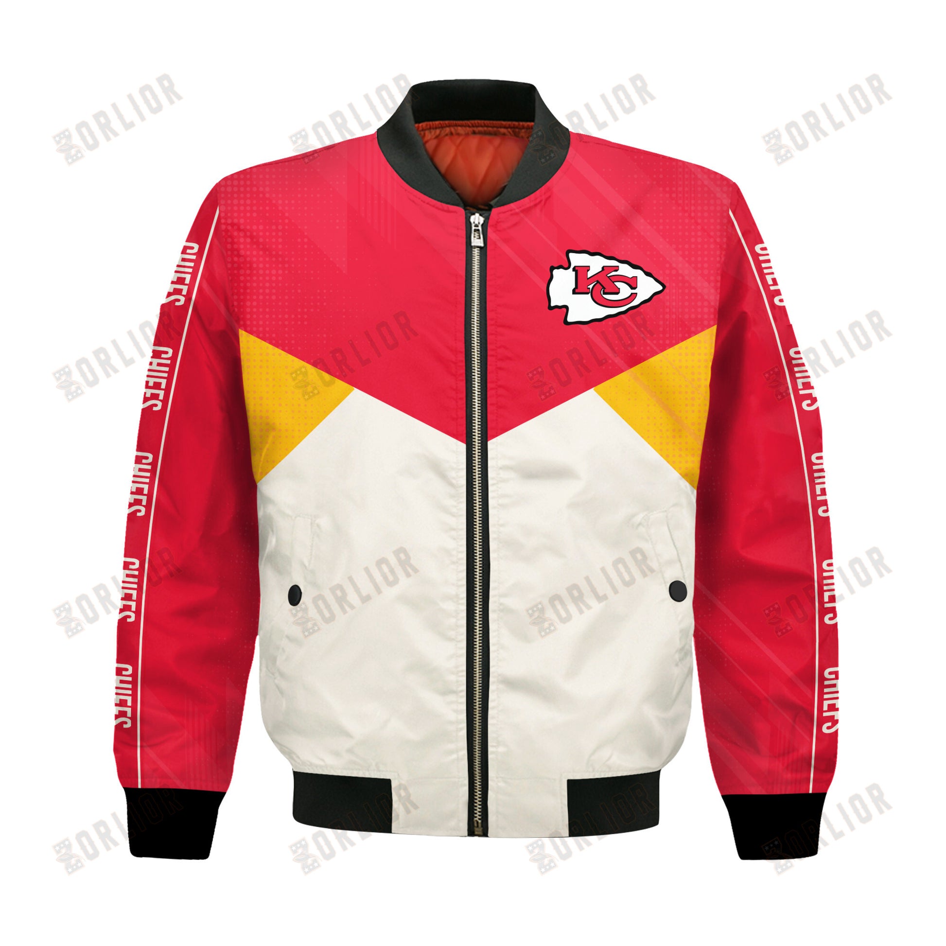 Kansas City Chiefs Football Team 2024 - 25 Personality, Outstanding Bomber Jacket