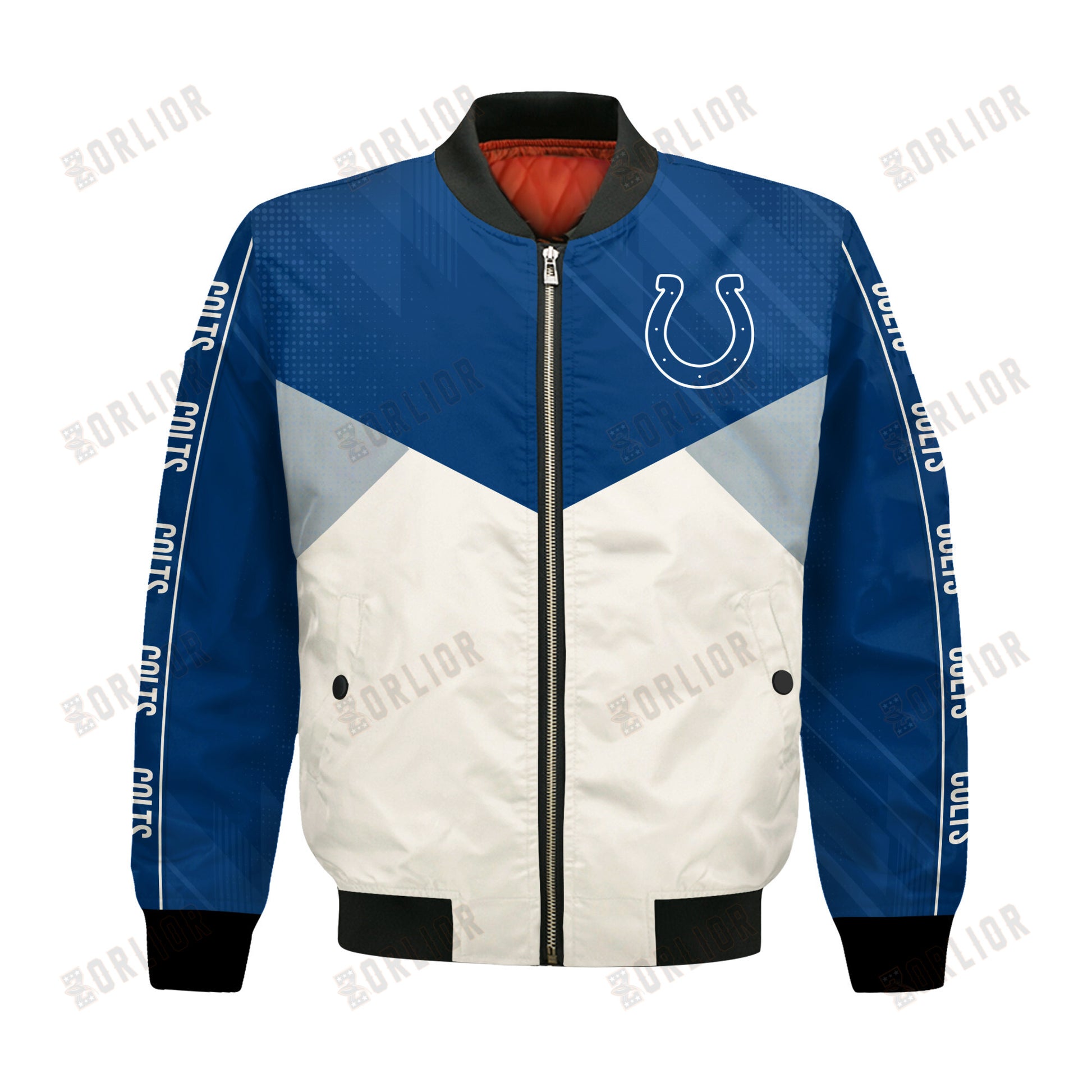 Indianapolis Colts Football Team 2024 - 25 Personality, Outstanding Bomber Jacket