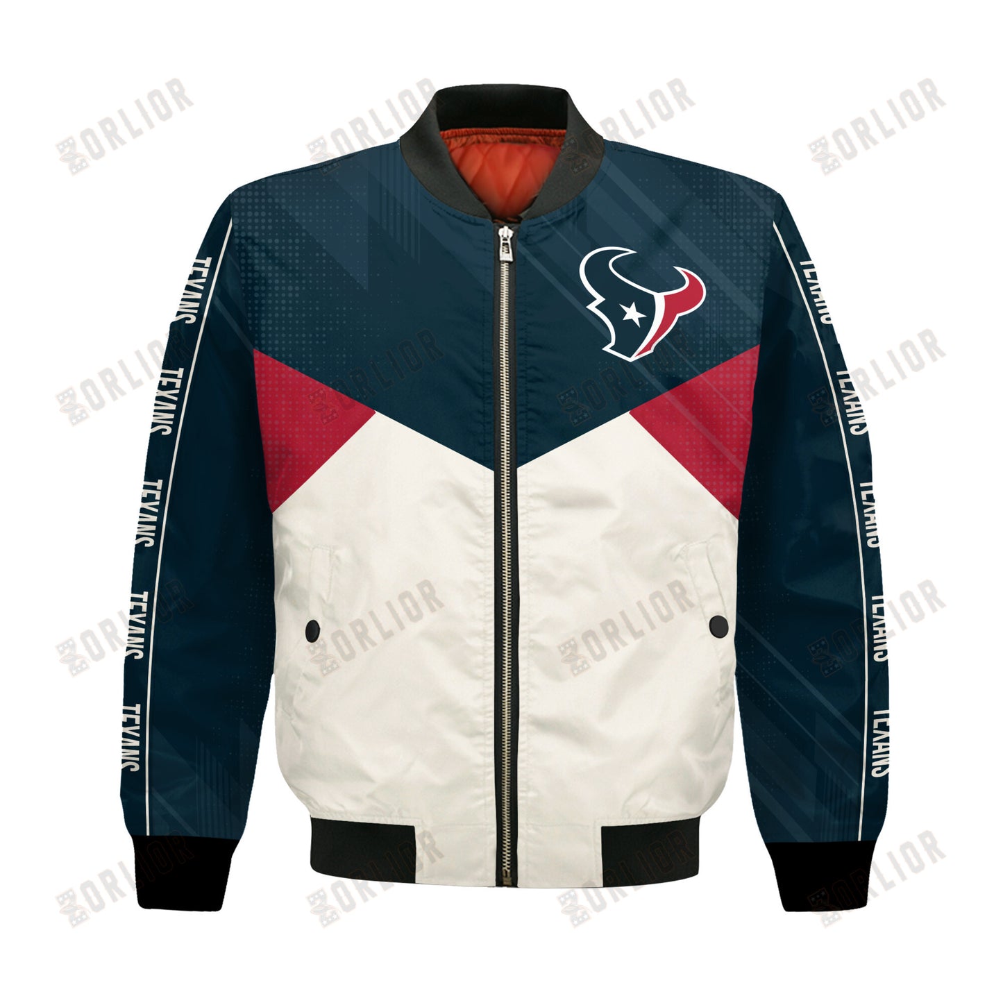 Houston Texans Football Team 2024 - 25 Personality, Outstanding Bomber Jacket