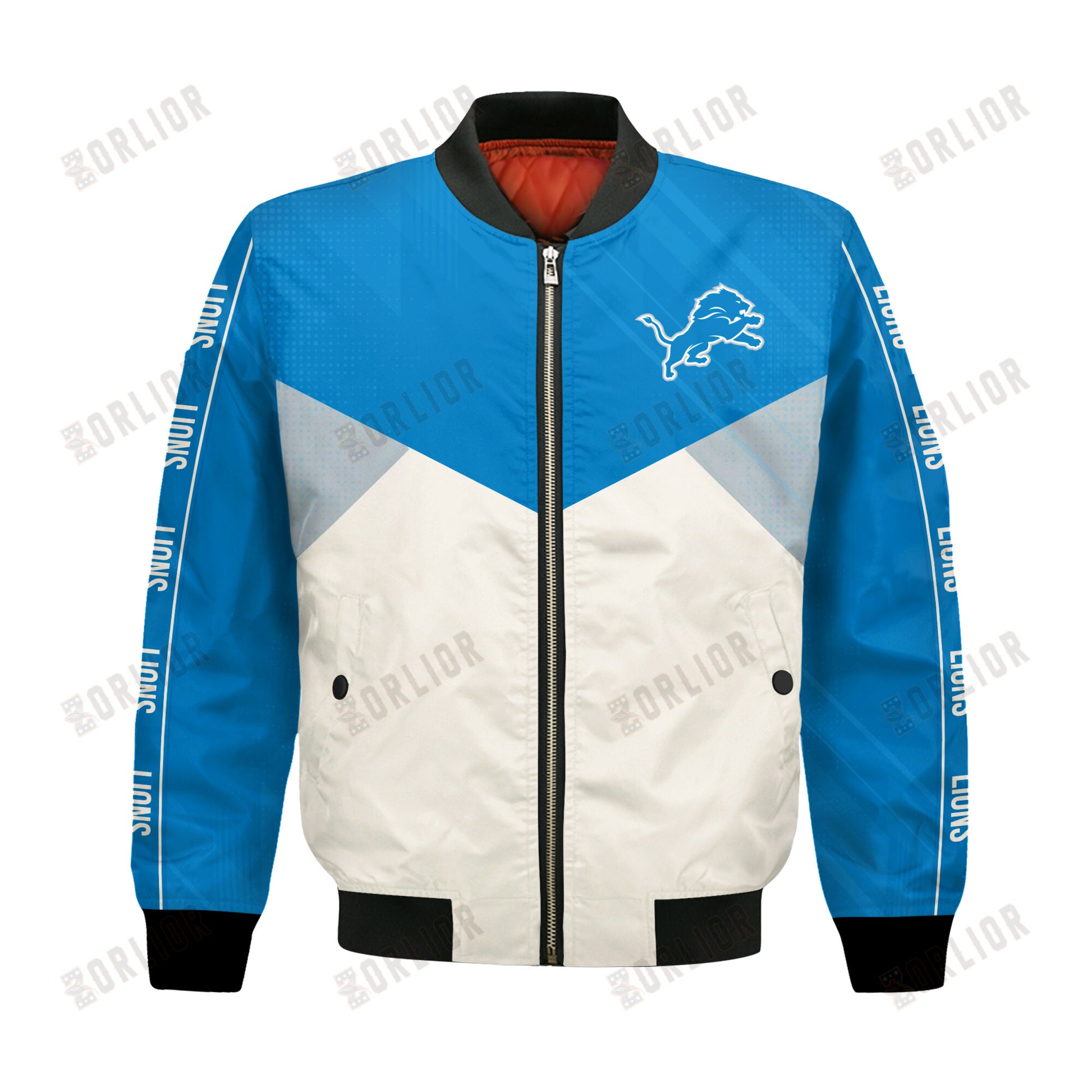 Detroit Lions Football Team 2024 - 25 Personality, Outstanding Bomber Jacket