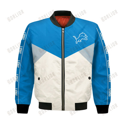 Detroit Lions Football Team 2024 - 25 Personality, Outstanding Bomber Jacket