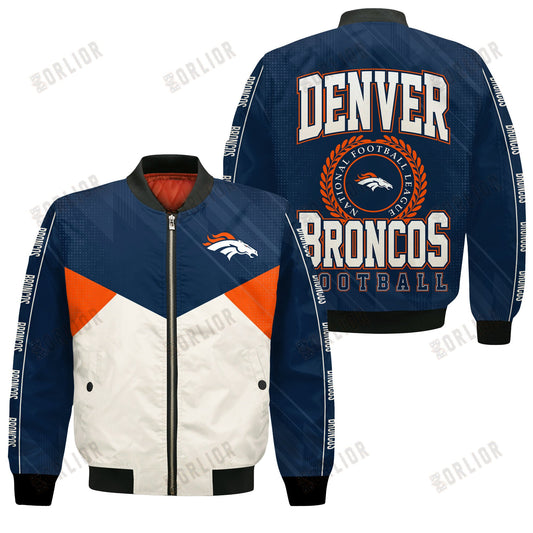 Denver Broncos Football Team 2024 - 25 Personality, Outstanding Bomber Jacket