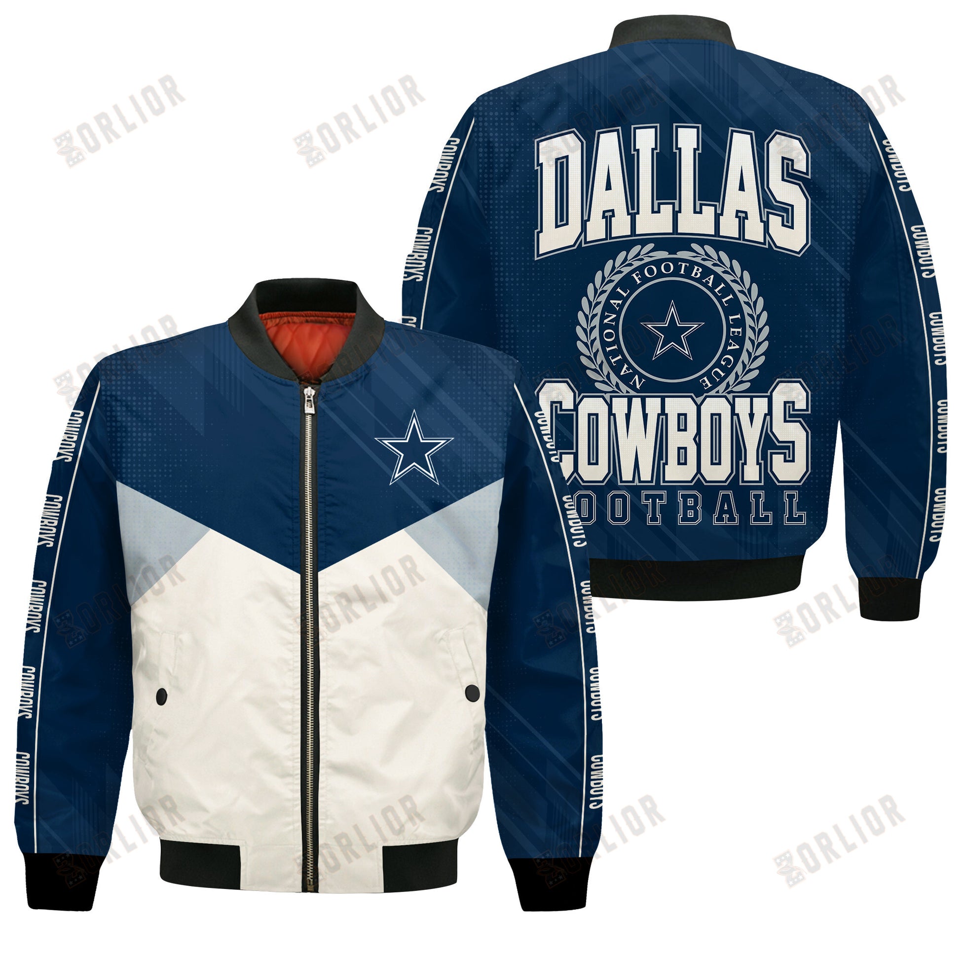 Dallas Cowboys Football Team 2024 - 25 Personality, Outstanding Bomber Jacket