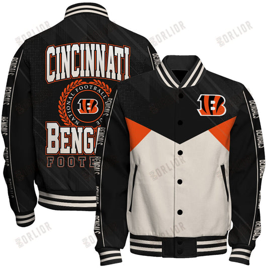 Cincinnati Bengals Football Team 2024 - 25 Personality, Outstanding Unisex Varsity Jacket