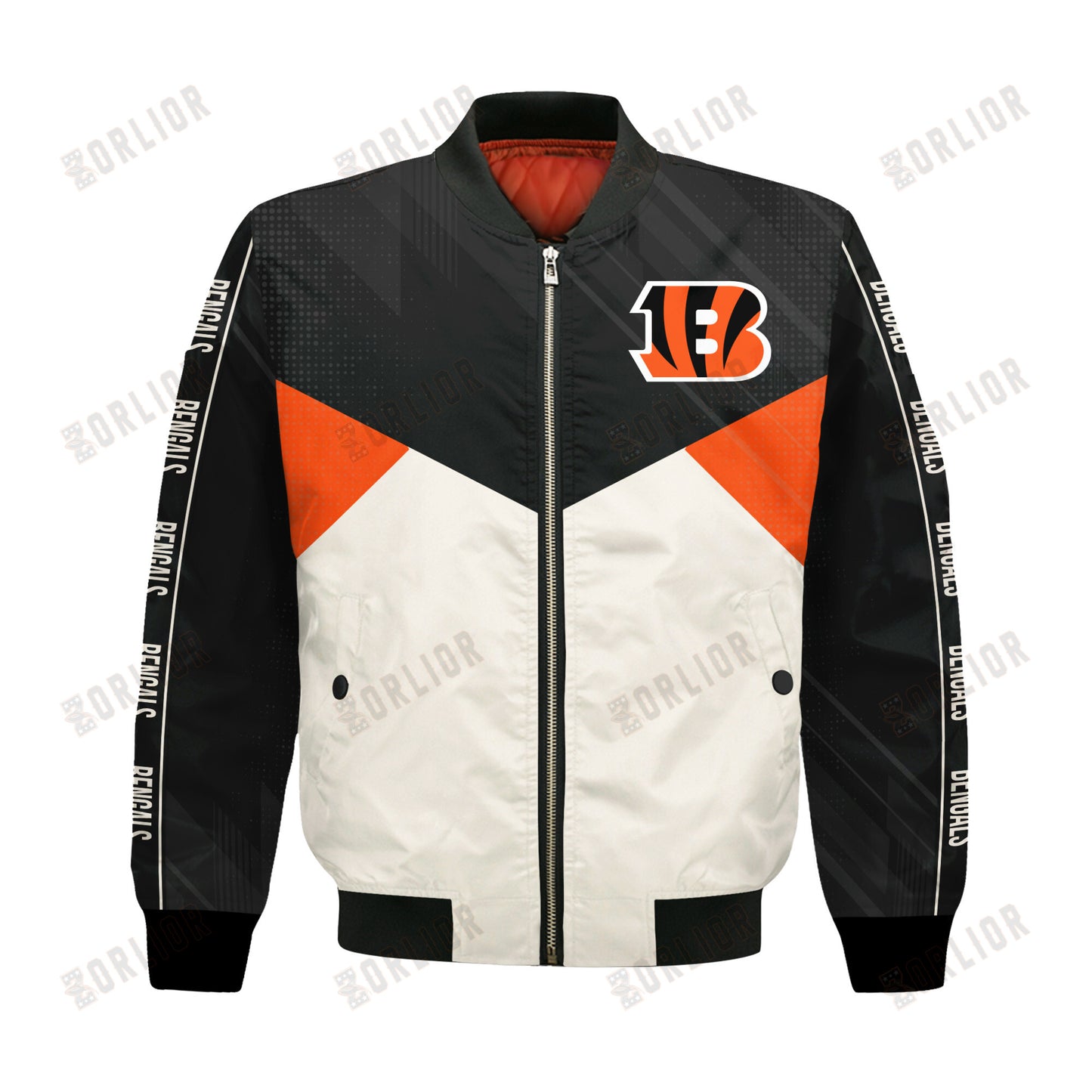 Cincinnati Bengals Football Team 2024 - 25 Personality, Outstanding Bomber Jacket