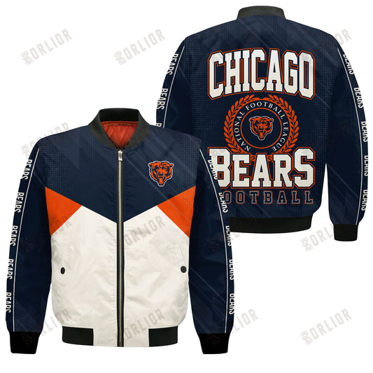 Chicago Bears Football Team 2024 - 25 Personality, Outstanding Bomber Jacket