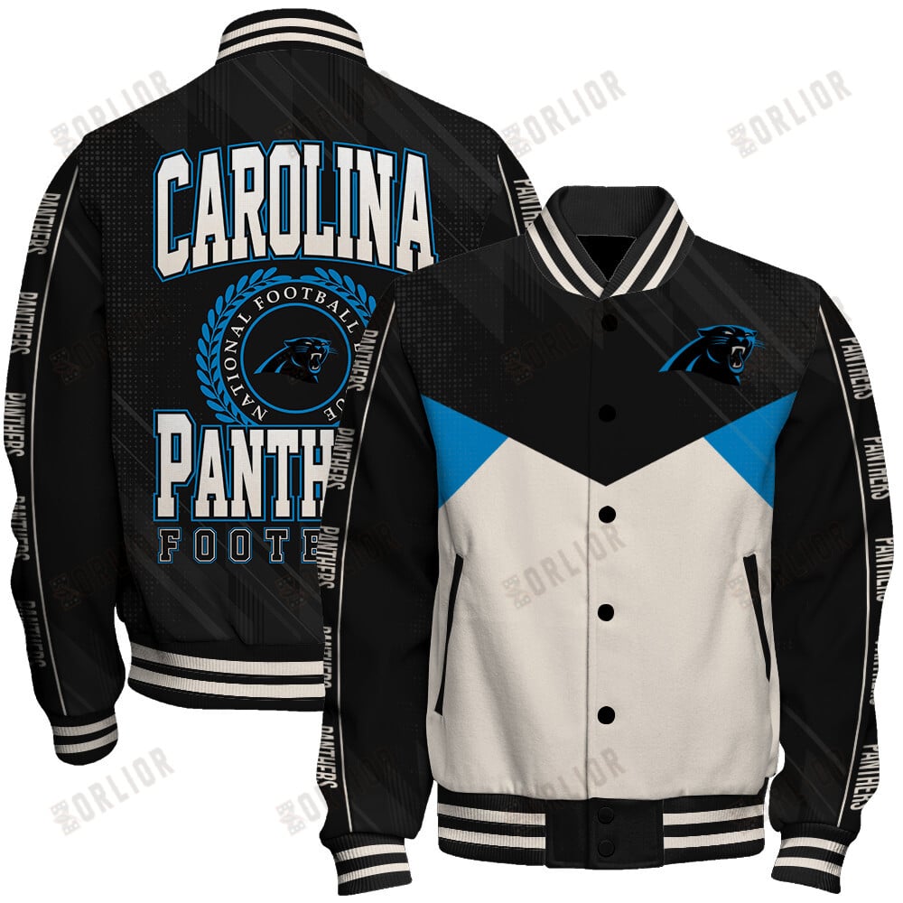Carolina Panthers Football Team 2024 - 25 Personality, Outstanding Unisex Varsity Jacket