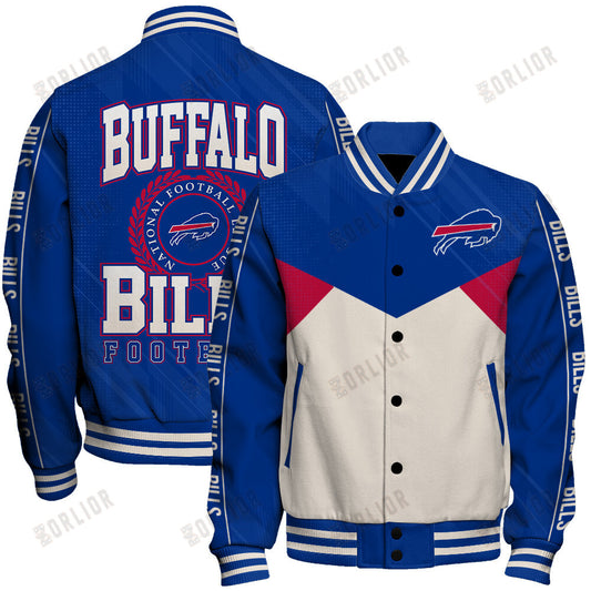 Buffalo Bills Football Team 2024 - 25 Personality, Outstanding Unisex Varsity Jacket
