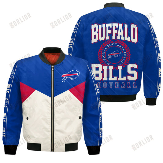 Buffalo Bills Football Team 2024 - 25 Personality, Outstanding Bomber Jacket