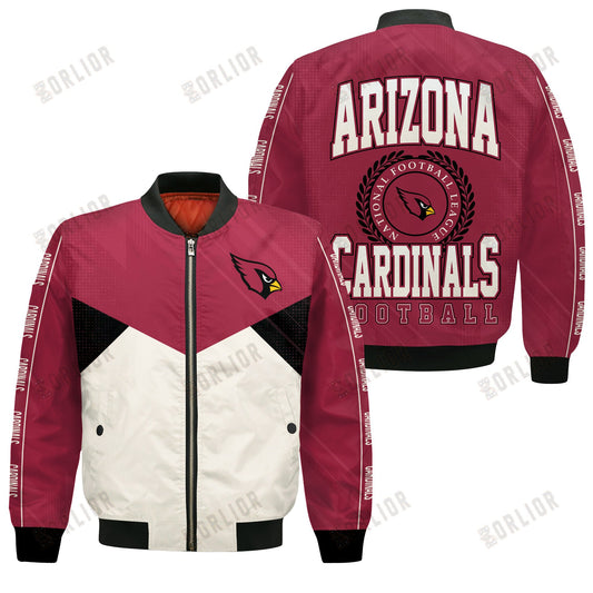 Arizona Cardinals Football Team 2024 - 25 Personality, Outstanding Bomber Jacket