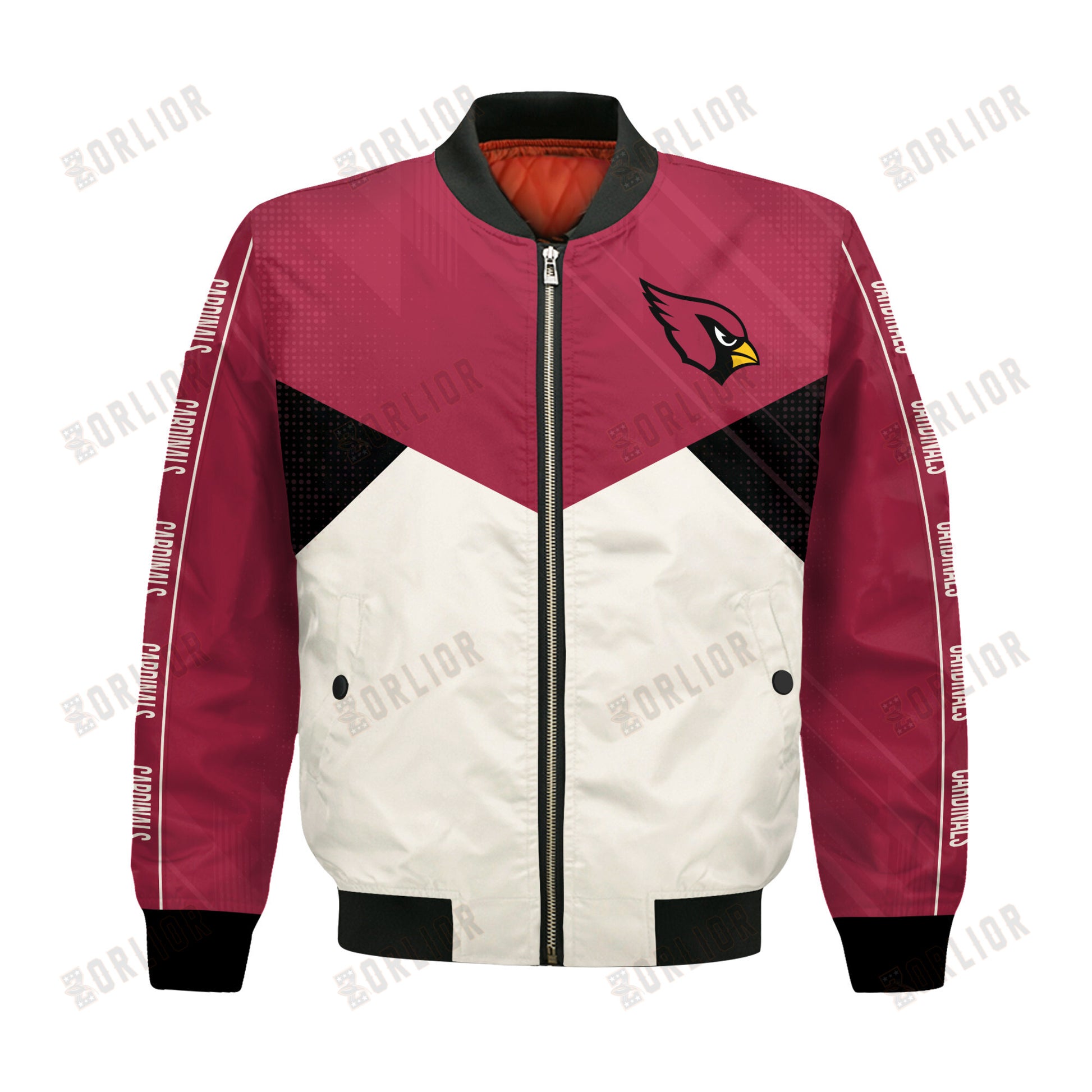 Arizona Cardinals Football Team 2024 - 25 Personality, Outstanding Bomber Jacket