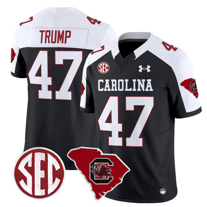 South Carolina Gamecocks 1980 Throwback Home Patch Vapor Limited Jersey - All Stitched