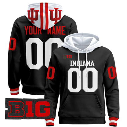 Indiana Hoosiers 2024 Custom Pullover Hoodie V3