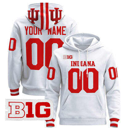 Indiana Hoosiers 2024 Custom Pullover Hoodie V3