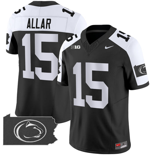 Penn State Nittany Lions 2024 Home Patch Vapor Limited Jersey - All Stitched