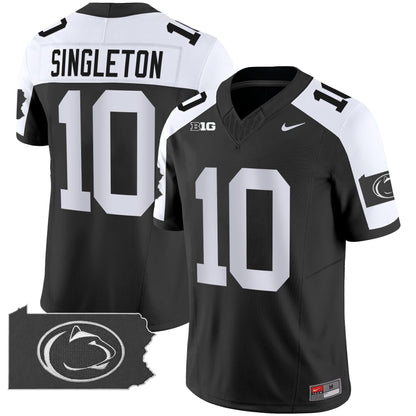 Penn State Nittany Lions 2024 Home Patch Vapor Limited Jersey - All Stitched