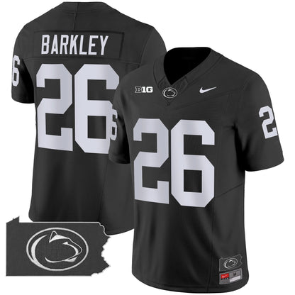 Penn State Nittany Lions 2024 Home Patch Vapor Limited Jersey - All Stitched
