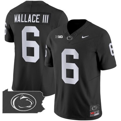 Penn State Nittany Lions 2024 Home Patch Vapor Limited Jersey - All Stitched