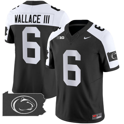 Penn State Nittany Lions 2024 Home Patch Vapor Limited Jersey - All Stitched
