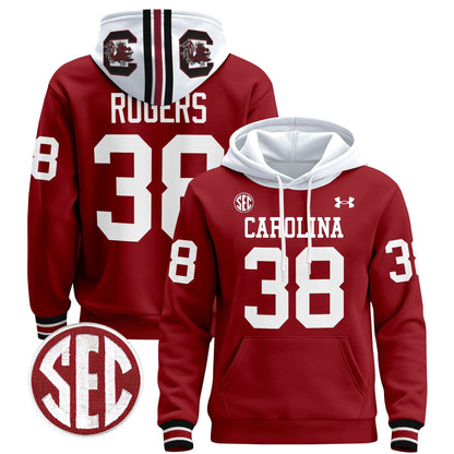 South Carolina Gamecocks 1980 Throwback Pullover Hoodie - All Stitched