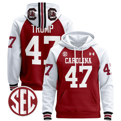 South Carolina Gamecocks 1980 Throwback Pullover Hoodie - All Stitched
