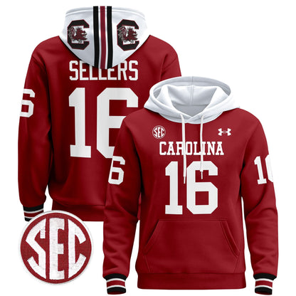 South Carolina Gamecocks 1980 Throwback Pullover Hoodie - All Stitched