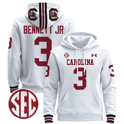 South Carolina Gamecocks 1980 Throwback Pullover Hoodie - All Stitched