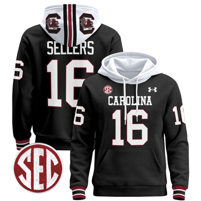 South Carolina Gamecocks 1980 Throwback Pullover Hoodie - All Stitched