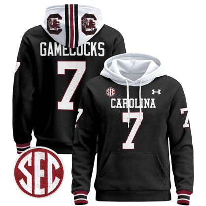 South Carolina Gamecocks 1980 Throwback Pullover Hoodie - All Stitched