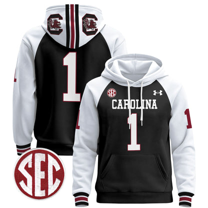 South Carolina Gamecocks 1980 Throwback Pullover Hoodie - All Stitched