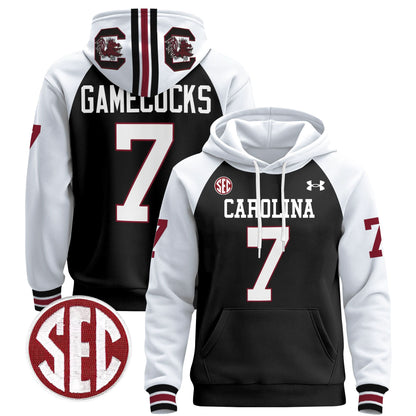 South Carolina Gamecocks 1980 Throwback Pullover Hoodie - All Stitched
