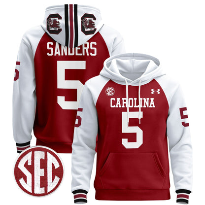 South Carolina Gamecocks 1980 Throwback Pullover Hoodie - All Stitched