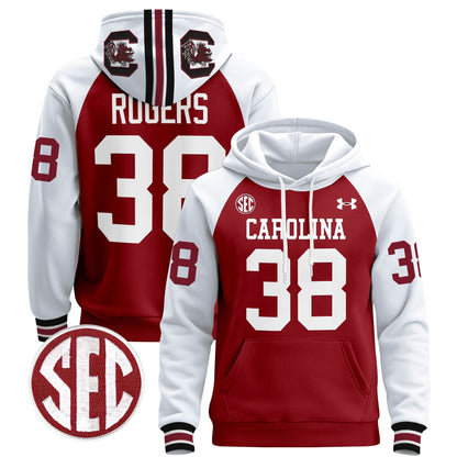 South Carolina Gamecocks 1980 Throwback Pullover Hoodie - All Stitched