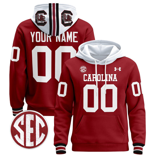 South Carolina Gamecocks 1980 Throwback Custom Pullover Hoodie
